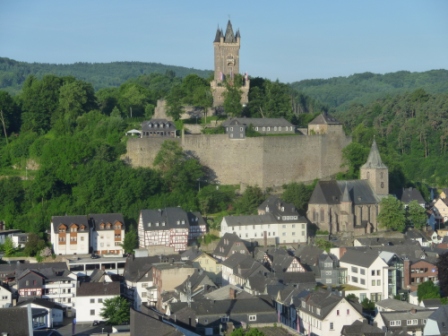 Ansicht des Schlosses in Dillenburg